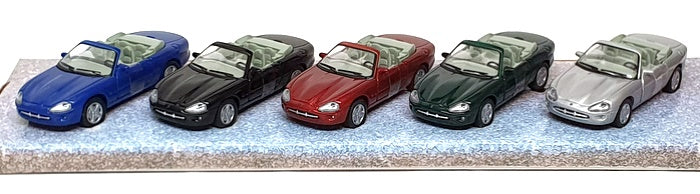 Cararama 1/43 Scale Diecast 255 - 5x Piece Jaguar XK8 Set