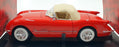 Mira 1/18 Scale Diecast 6195 - 1954 Chevrolet Corvette Convertible - Red/White