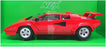 Welly NEX 1/24 Scale 24112W - Lamborghini Countach LP 5000 S - Red