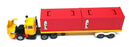 Corgi 28cm Long Original Diecast 1106 Mack Container Truck & Trailer Yellow/Red