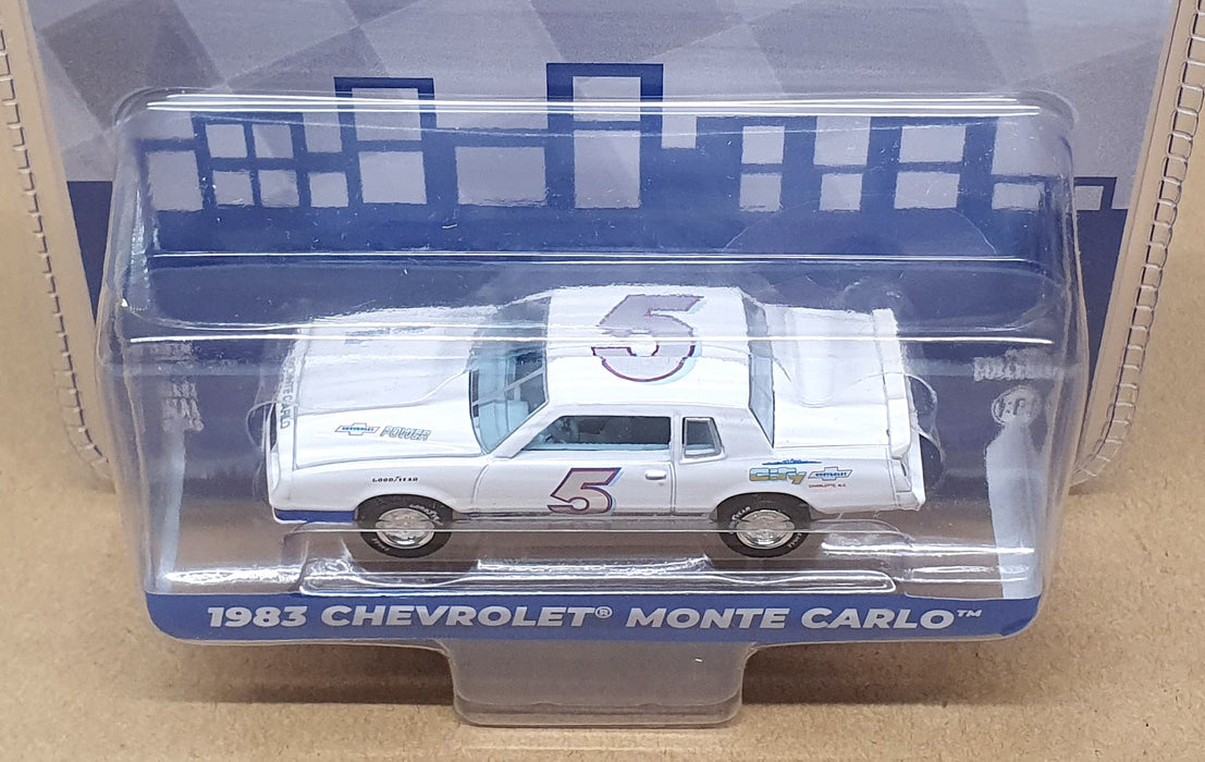 Greenlight 1/64 Scale 30520 - 1983 Chevrolet Monte Carlo #5 - White
