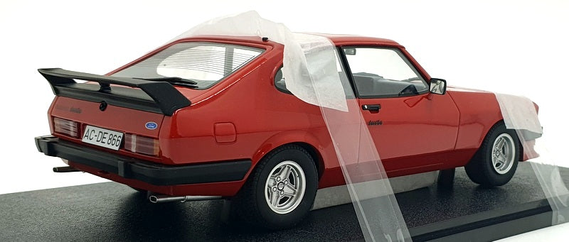 Cult 1/18 Scale Resin CML215-2 - 1981 Ford Capri 2.8 Turbo - Red