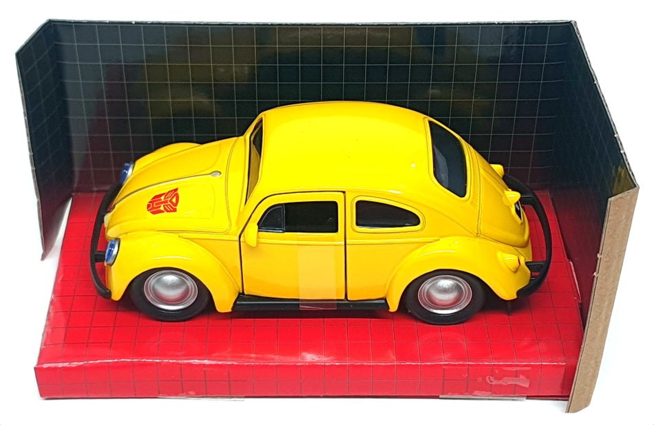 Jada 1/32 Scale 35595 - Transformers Bummblebee Volkswagen Beetle - Yellow