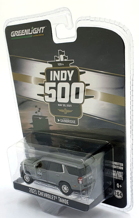 Greenlight 1/64 Scale 28080-E - 2021 Chevrolet Tahoe Truck - Grey