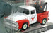 Greenlight 1/64 Scale 41120-B - 1956 Forf F-100 Toe Truck - Red/White