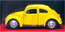 Jada 1/32 Scale 35595 - Transformers Bummblebee Volkswagen Beetle - Yellow