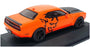 Solido 1/43 Scale S4310306 Dodge Challenger SRT Demon V8 6.2L 2018 Orange/Black
