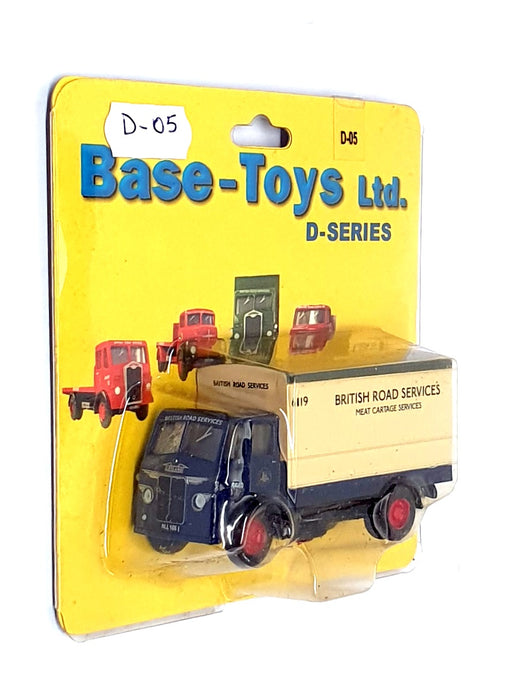 Base Toys 1/76 Scale D-05 - Leyland Beaver Box Van BRS Meat Cartage Services