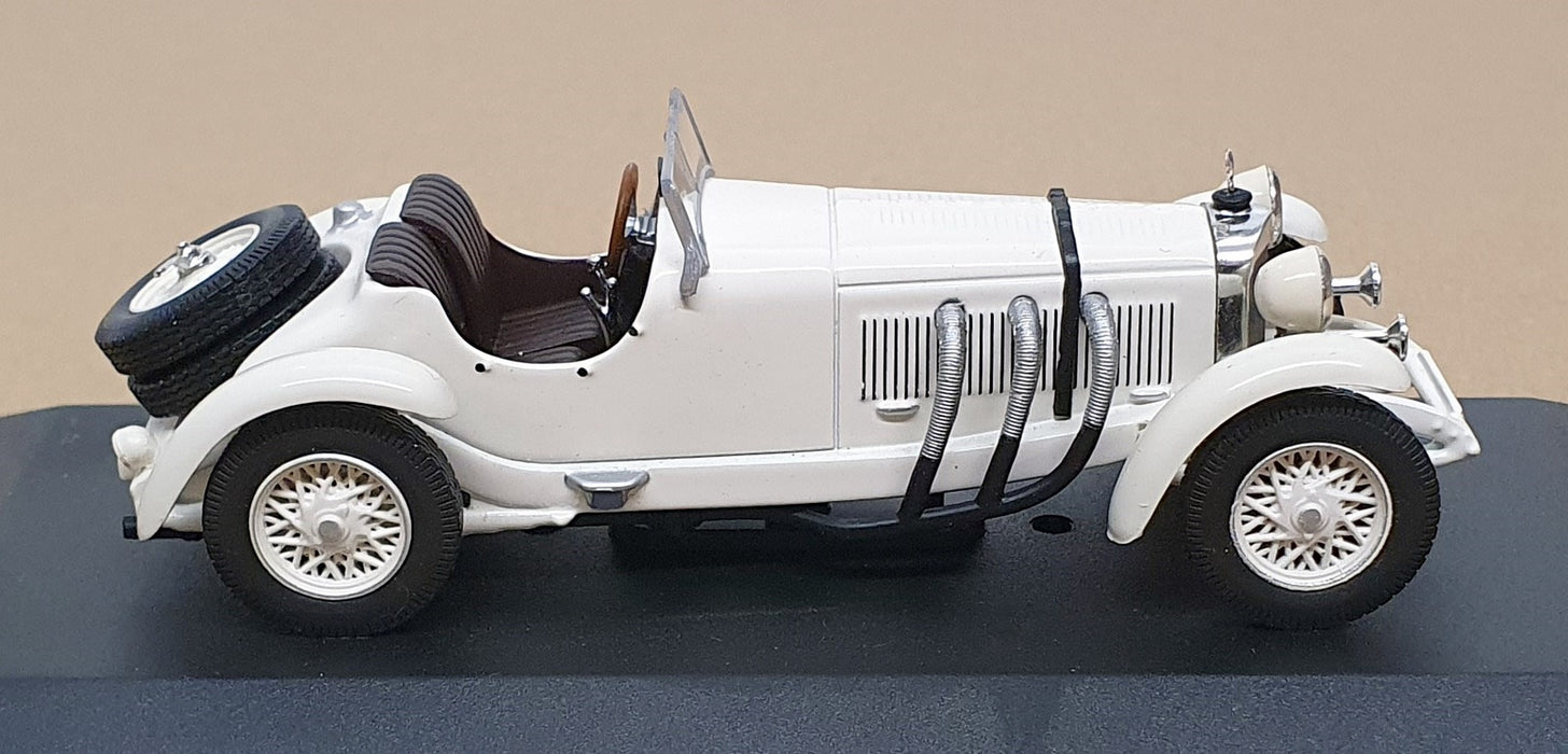Altaya 1/43 Scale Diecast ALSSK28 - 1928 Mercedes Benz SSK- White