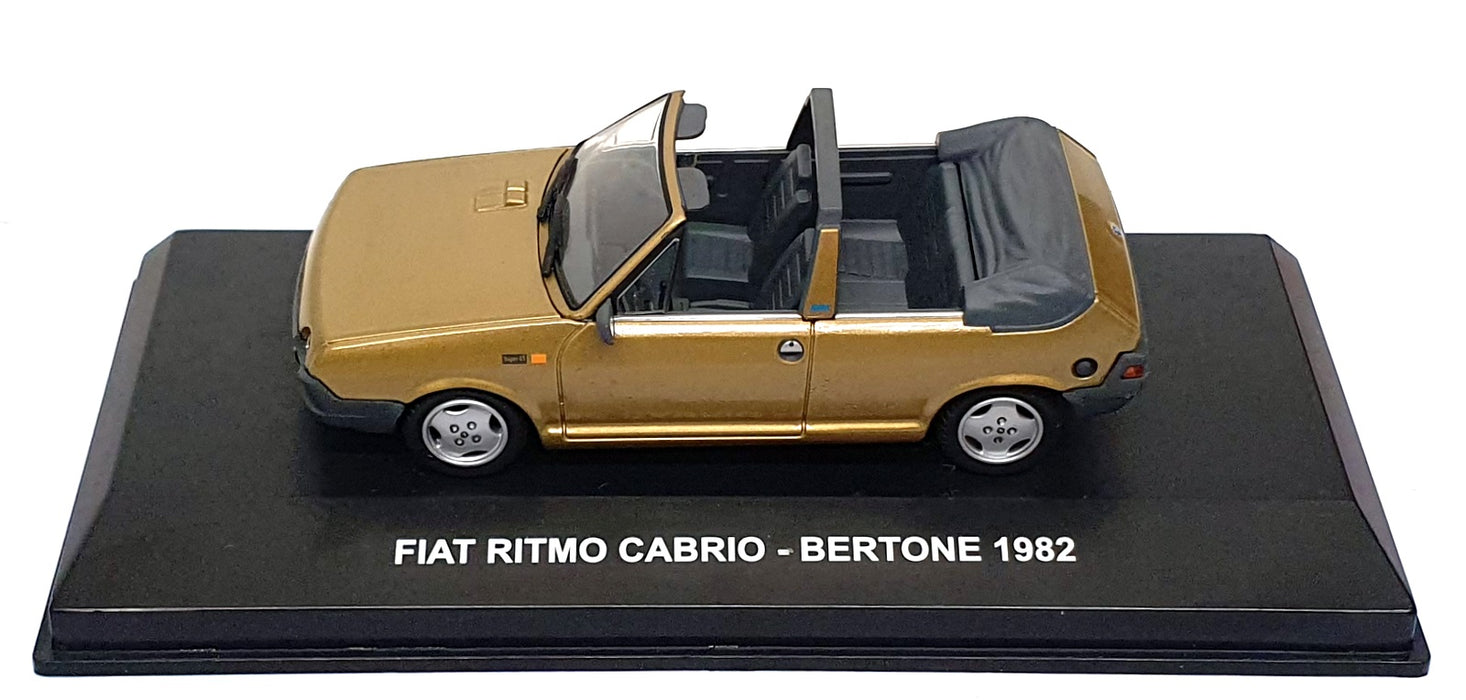 Edison Giocattoli 1/43 Scale FR44882 - 1982 Fiat Ritmo Cabrio Bertone - Gold