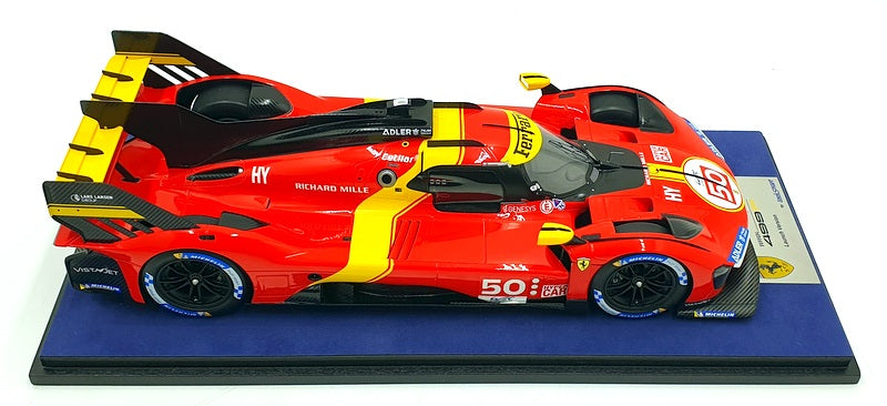 Look Smart 1/18 Scale LS18RC023 - Ferrari 499P Launch Version Le Mans #50