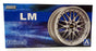 Aoshima 1/24 Scale 06942 - BBS LM Wheel 18inch Wheels & Tyres Set #111