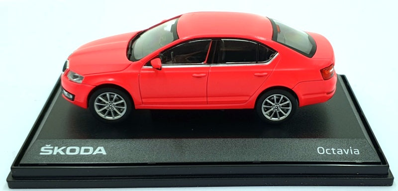 Abrex 1/43 Scale Diecast 143AB-026BW - 2012 Skoda Octavia III - Neon Pink