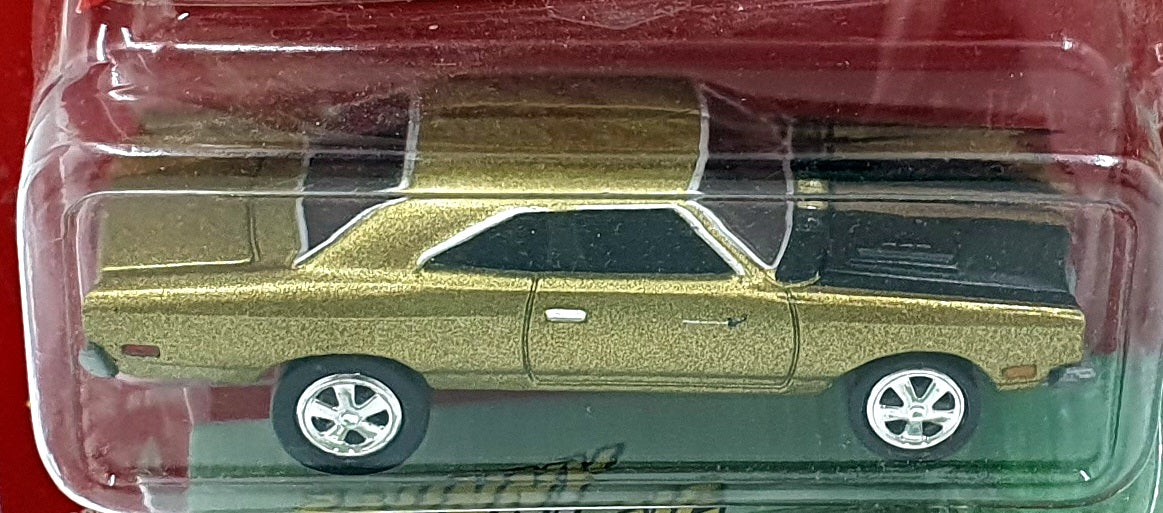 Johnny Lightning 1/64 Scale JL 580-02 - 1969 Plymouth Road Runner - Met. Gold