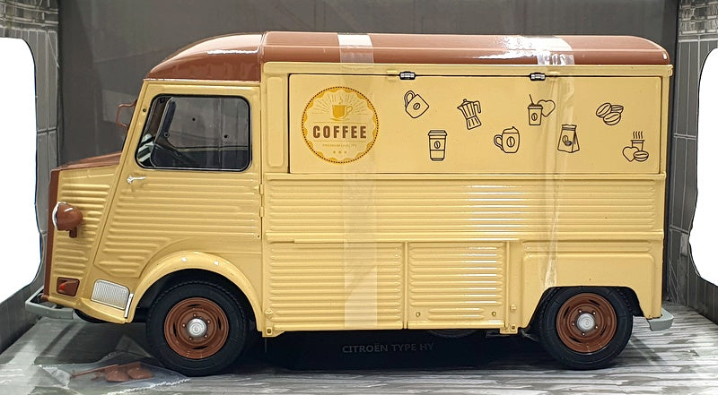 Solido 1/18 Scale Diecast S1804818 - 1969 Citroen Type HY - Coffee Van