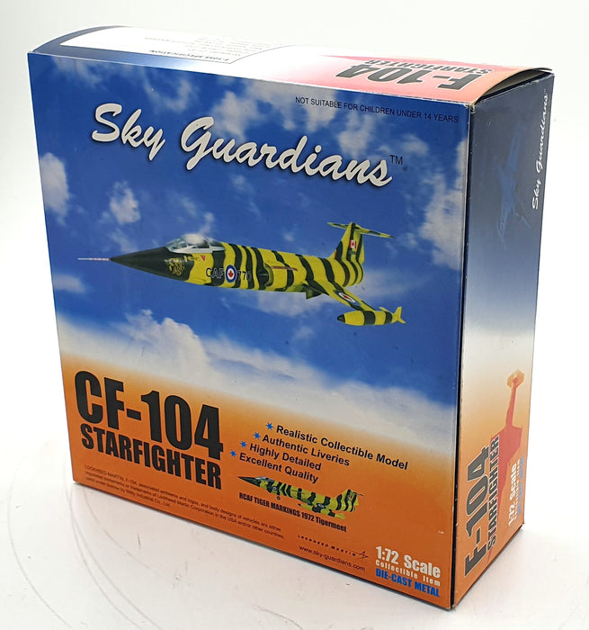 Sky Guardians 1/72 Scale WTW-72-016-002 - CF-104 Starfighter RCAF 1972 Tiger