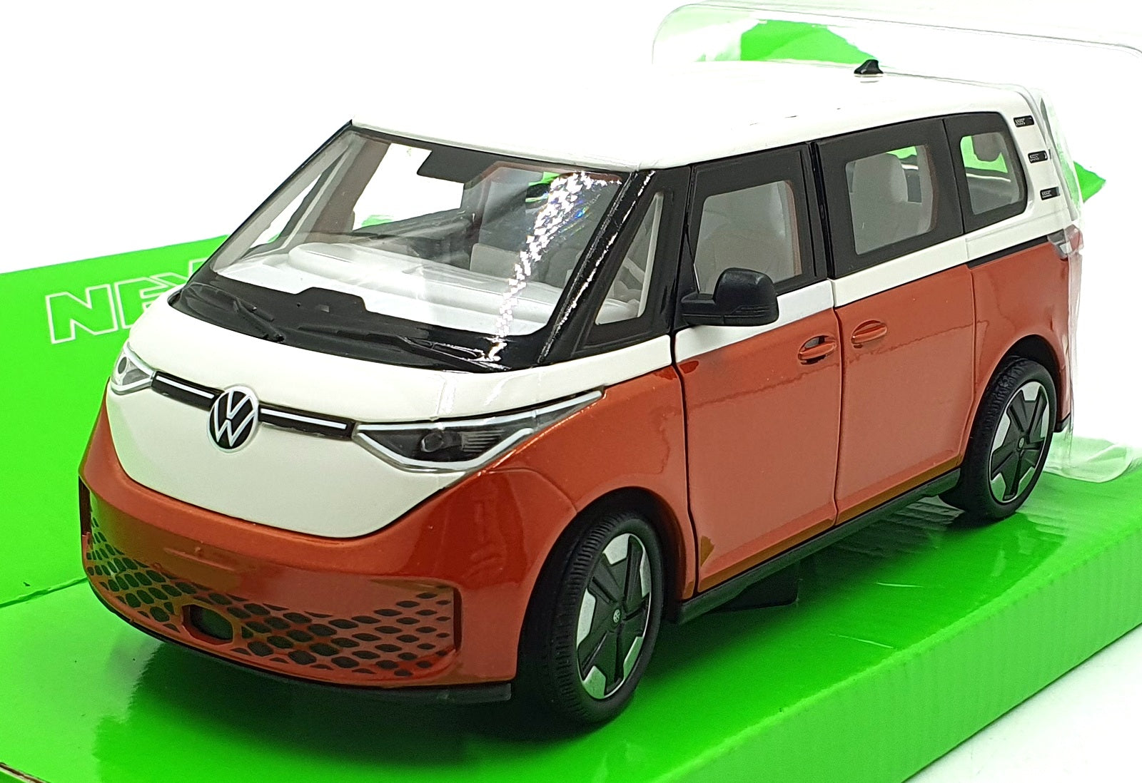 Welly NEX 1/27 Scale Diecast 24119DT-W-OR - VW ID Buzz - Orange