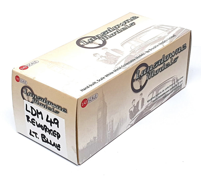 Lansdowne Models 1/43 Scale LDM49 - 1951 Triumph Mayflower - REWORKED Lt. Blue