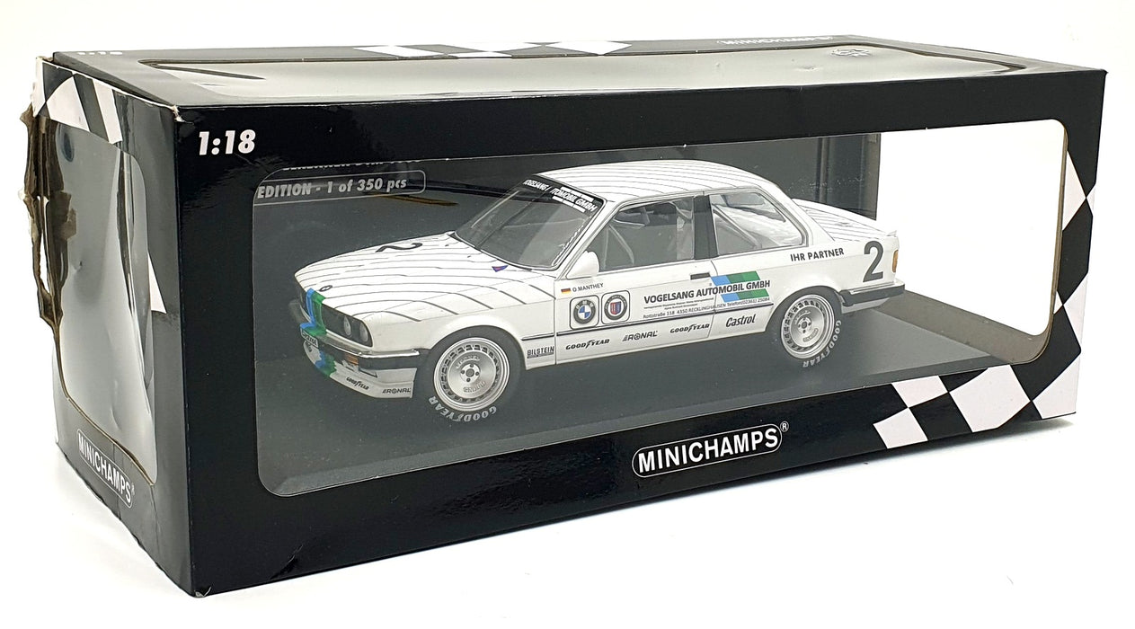 Minichamps 1/18 Scale 155 862602 BMW 325i Vogelsang Automobile Eifelrennen '86