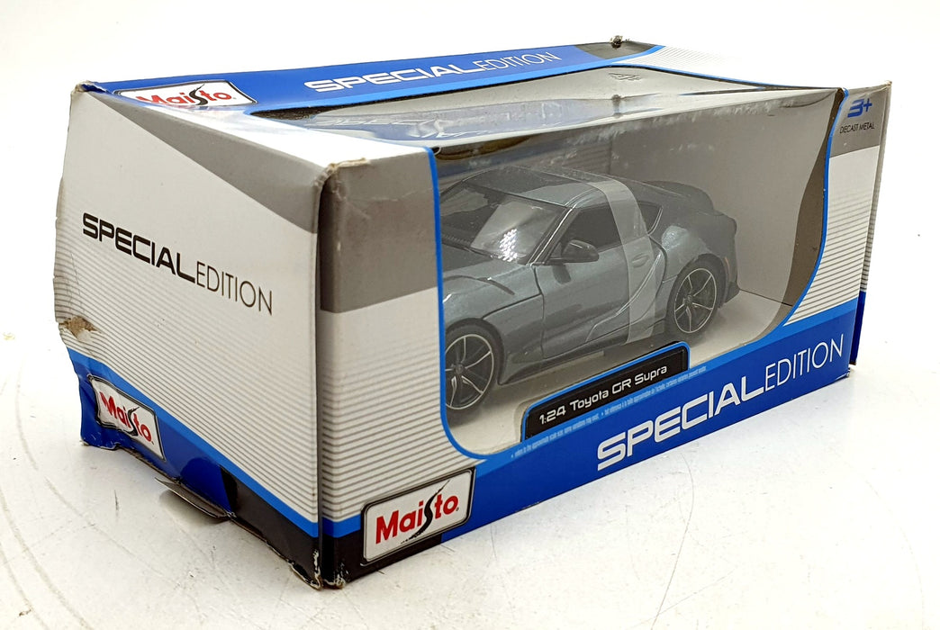 Maisto 1/24 Scale Diecast 32917 - Toyota GR Supra - Metallic Grey