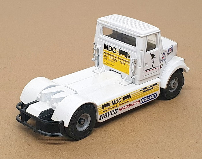 Corgi Appx 11cm Long Diecast VRT01 - Volvo Racing Truck - White