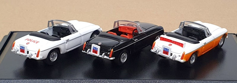 Oxford Diecast 1/76 Scale 76SET11 - Lancashire Police MGB Roadster Set (3)