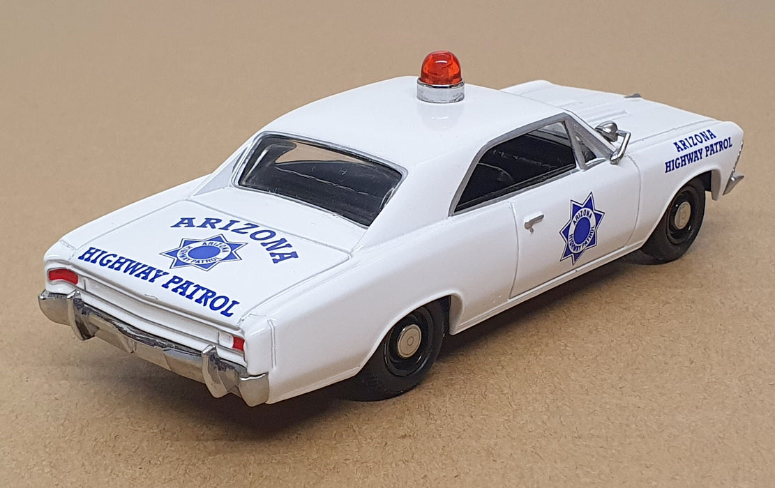 Matchbox 1/43 Scale DYM96659 '66 Chevrolet Chevelle Arizona H/Way Patrol - White