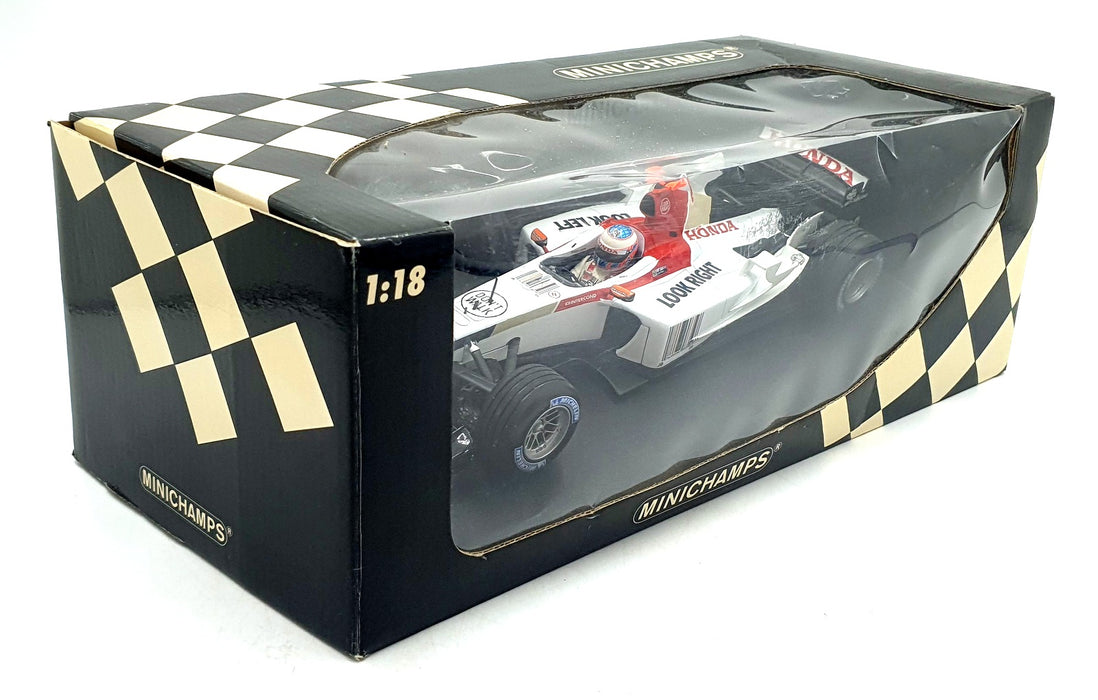 Minichamps 1/18 Scale Diecast 100 040079 - BAR Presentation 2004 J.Button #9 F1