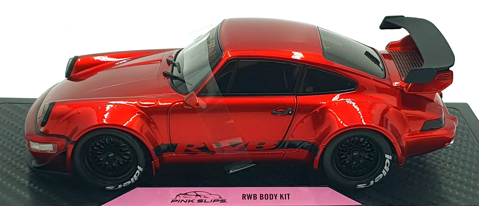 Jada Pink Slips 1/18 Scale 35726 - Porsche RWB Body Kit - Met. Red