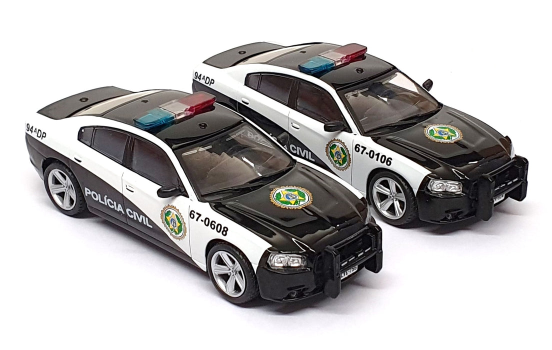 DeAgostini 1/43 Scale CMC501 - Fast & Furious 5 2 Police Cars From Heist Scene