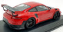 Minichamps 1/18 Scale 155 068307 - Porsche 911 GT2 RS 2018 - Red