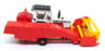 Corgi Diecast 1112 - David Brown Tractor Combine Harvester - Red/White/Yellow