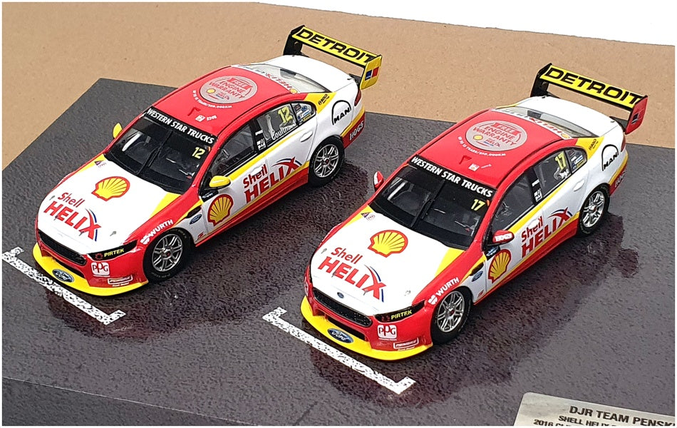 Biante 1/43 Scale B43F16A - Shell Helix Ford Falcon 2016 Clipsal 500 ...