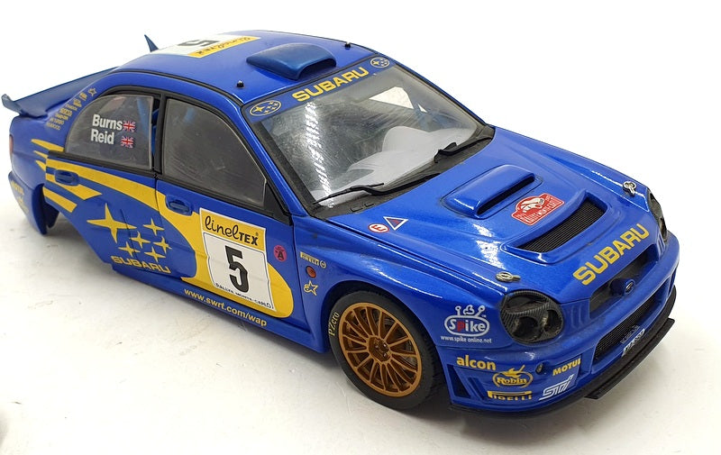 Autoart 1/18 Scale Diecast 13625E - Subaru Impreza WRC RMC #5 R.Burns