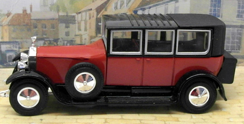 Matchbox Models Of Yesteryear Diecast Y-36 - Rolls Royce Phantom I - Black Red