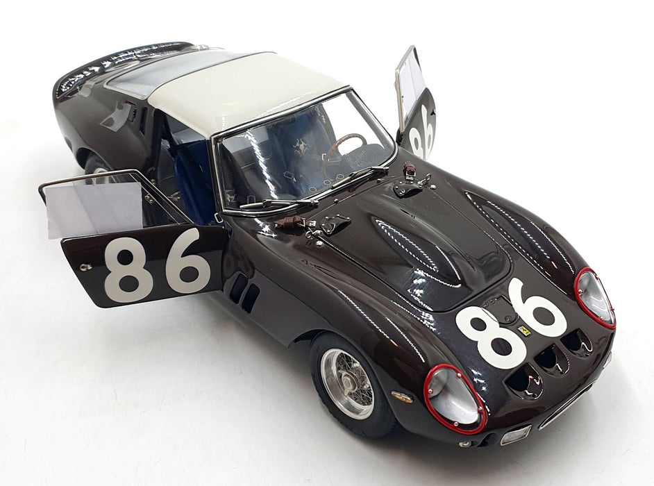 CMC 1/18 Scale M-156 - Ferrari 250 GTO 1962 Targa Florio #86 - Brown