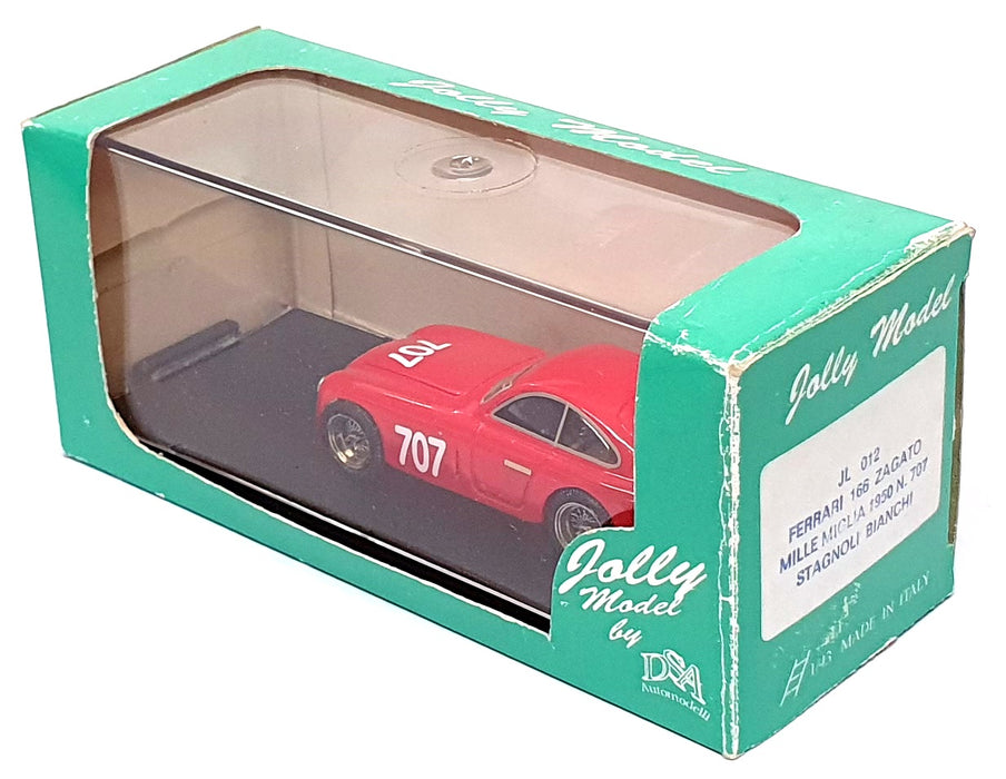 Jolly Model 1/43 Scale JL012 - Ferrari 166 Zagato #707 Mille Miglia 1950