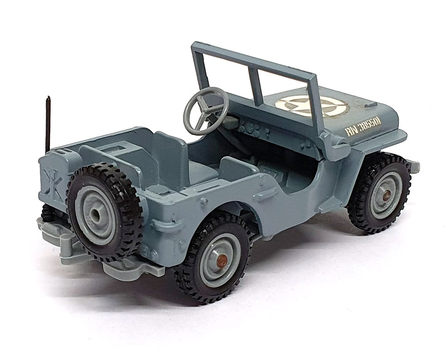 Solido 1/43 Scale Diecast 4595/03 - Willys Jeep Royal Navy - Lt. Blue
