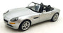 Kyosho 1/18 Scale Diecast 80 43 0 007 667 BMW Z8 James Bond 007 TWINE Silver