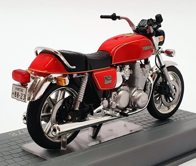 Ixo 1/24 Scale YAM01 - 1978 Yamaha XS Eleven Motorbike - Red