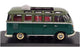 Minichamps 1/43 Scale 430 052301 - Volkswagen VW Samba Bus - Green/Lt Green