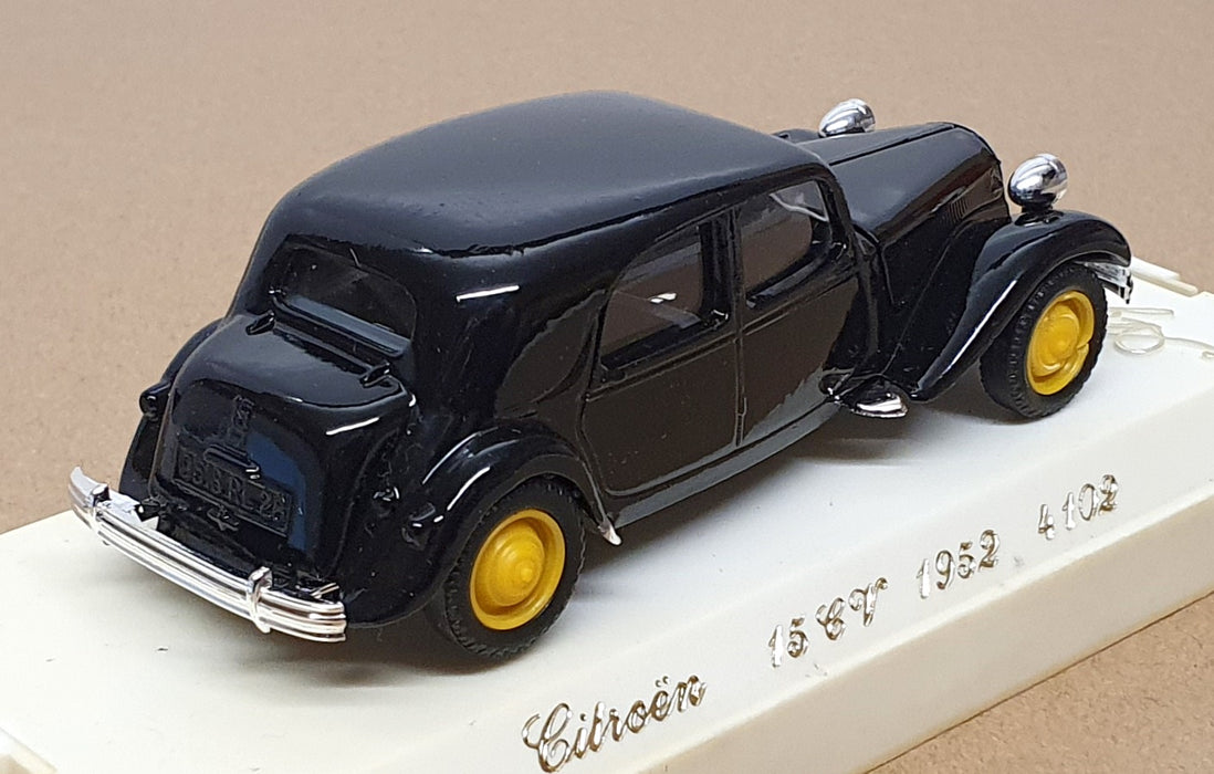 Solido 1/43 Scale Diecast 4102 - 1952 Citroen 15cv - Black