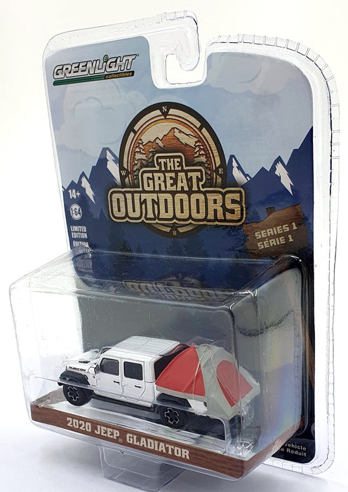 Greenlight 1/64 Scale 38010-D - 2020 Jeep Gladiator - White