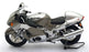 LCD Models 1/12 Scale LCD-MO4-SI - Suzuki GSX 1300R Motorbike - Silver