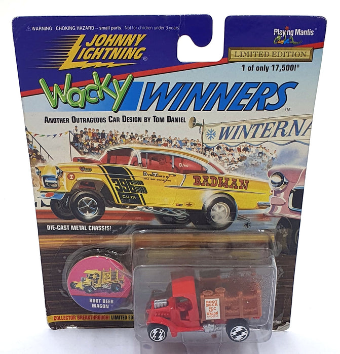 Johnny Lightning 1/64 Scale 301-02 Wacky Winners Root Beer Wagon Red
