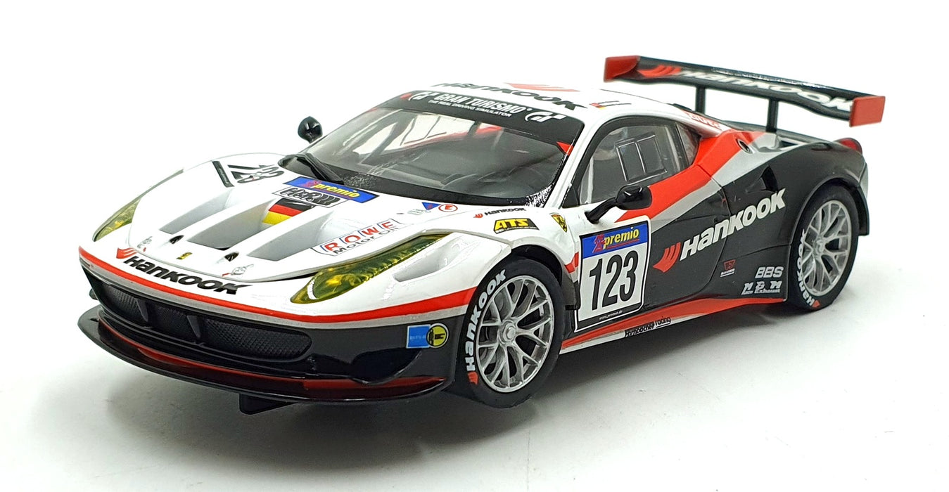 Carrera 1/32 Scale Slot Car 27384 - Ferrari 458 GT2 #123 Farnbacher 2011