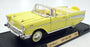 Road Signature 1/18 Scale Diecast 92108 - 1957 Chevrolet Bel Air - Yellow