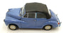 Minichamps 1/18 Scale Diecast DC23426C - Morris Minor Saloon Convertible Blue
