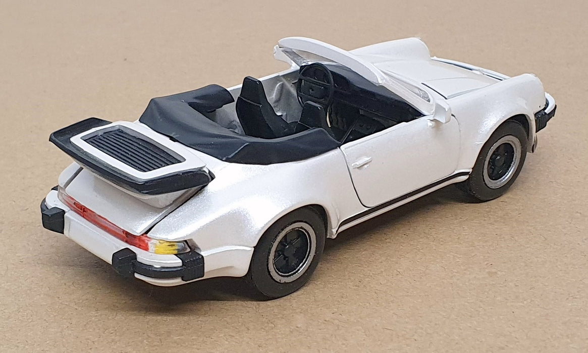 NZG 1/43 Scale Diecast 304 - Porsche Turbo Cabriolet - Diamond White