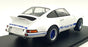 Solido 1/18 Scale S1801119 - 1973 Porsche 911 RSR - White/Blue Carrera Stripes